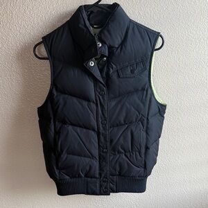 GAP Black Puffer Vest